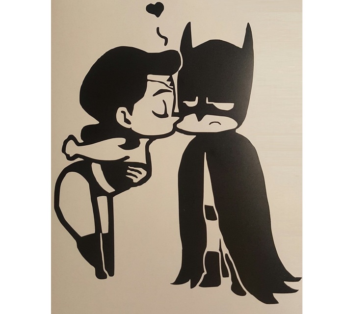 Wonder woman and batman love